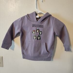 Childs Guns n Roses Hoodie size 3T